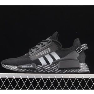 Adidas NMD R1 V2 Script Black